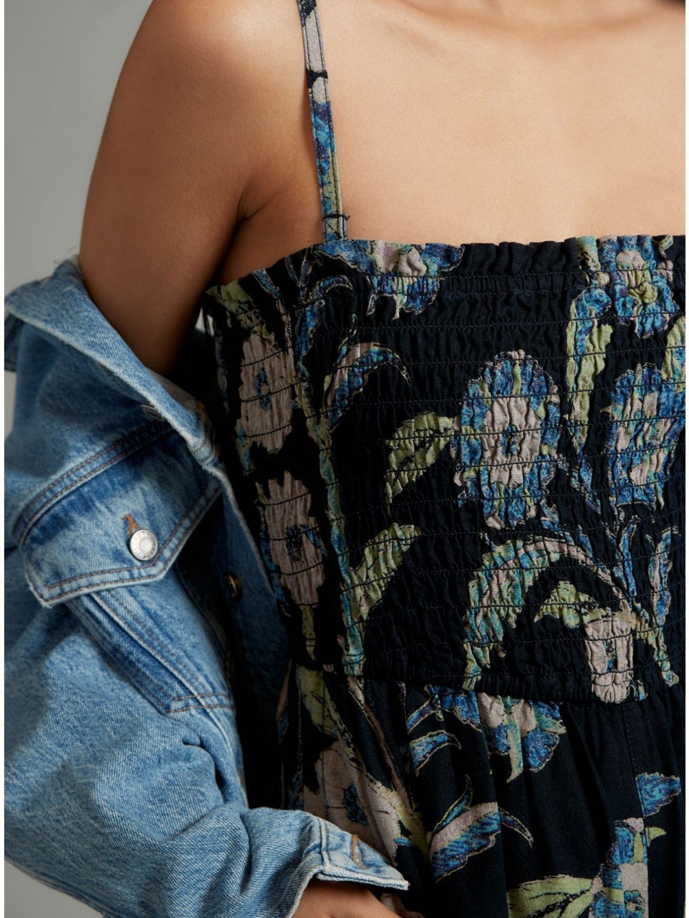 Pilcro Smoked Printed Jumpsuit - Picture 3 of 7
